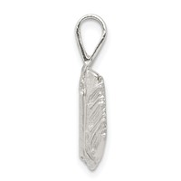 Sterling Silver Books with Quill Charm view 2