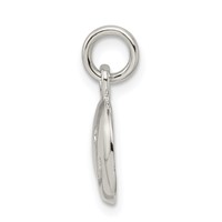 Sterling Silver Happy Face Charm view 2