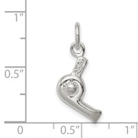 Sterling Silver Hair Dryer Charm view 3