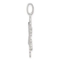 Sterling Silver Snowflake Charm view 2