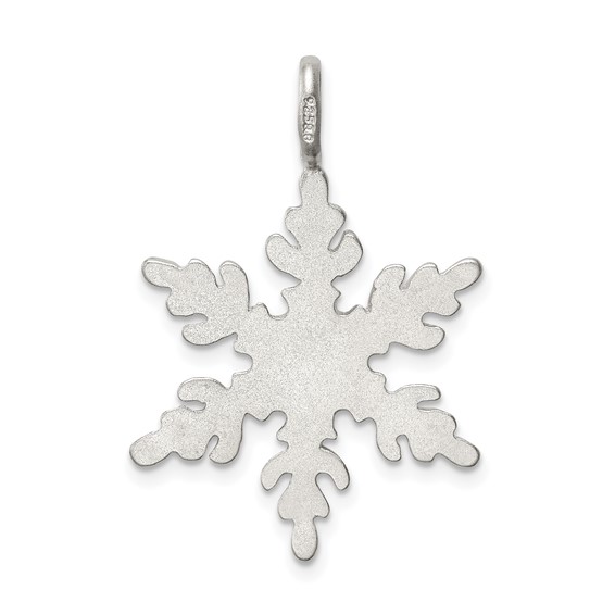 Sterling Silver Snowflake Charm