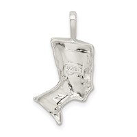Sterling Silver Nefertiti Charm view 4