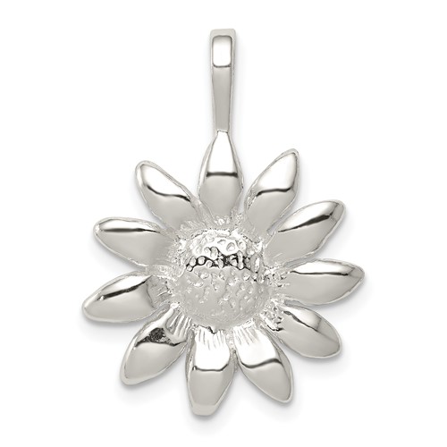 Sterling Silver Sunflower Pendant
