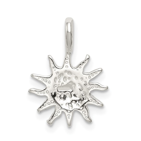 Sterling Silver Sun Charm