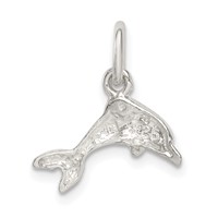 Sterling Silver Dolphin Charm view 4