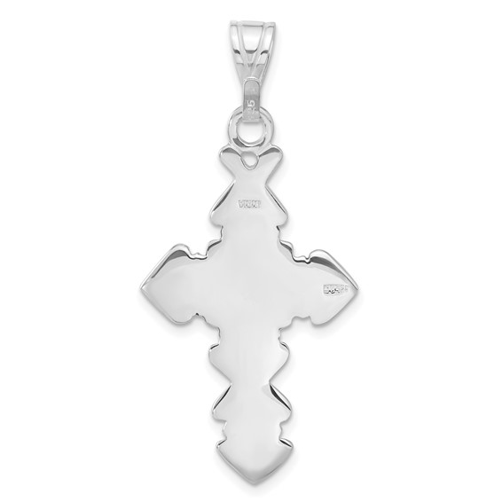 Sterling Silver Antiqued Cross Pendant