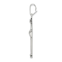 Sterling Silver Antique Cross Pendant view 2