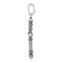 Sterling Silver Antiqued Cross Pendant view 2