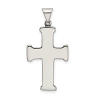 Sterling Silver Antiqued Cross Pendant view 4