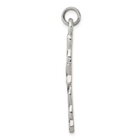 Sterling Silver Antiqued Celtic Cross Pendant view 2