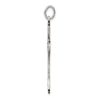 Sterling Silver Antiqued Cross Pendant view 2