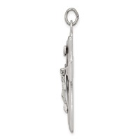Sterling Silver Inri Crucifix Pendant view 2