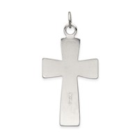 Sterling Silver Inri Crucifix Pendant view 4