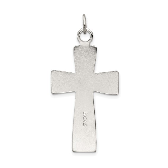 Sterling Silver INRI Crucifix Pendant