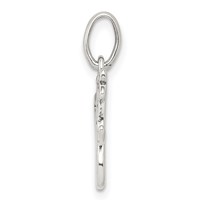 Sterling Silver Polished Sweet 16 Charm view 2