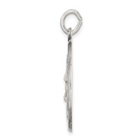 Sterling Silver Antiqued Ecce Homo Medal view 2