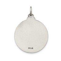 Sterling Silver Antiqued Ecce Homo Medal view 4
