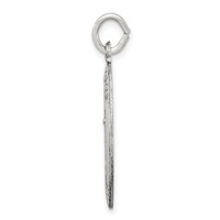 Sterling Silver Antiqued Infant of Prague Medal view 2