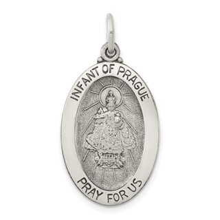 Sterling Silver Infant of Prague Pendants