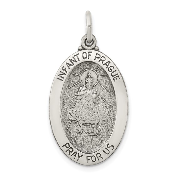 Sterling Silver Infant of Prague Pendants
