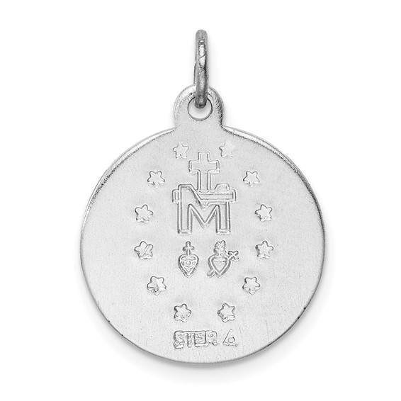Sterling Silver Miraculous Medal Pendants