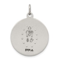 Sterling Silver Antiqued Miraculous Medal view 4