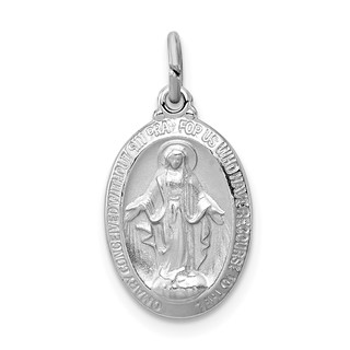 Sterling Silver Miraculous Medal Pendants