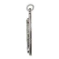 Sterling Silver Antiqued Miraculous Medal view 2