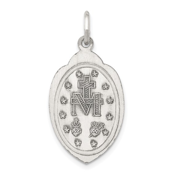 Sterling Silver Miraculous Medal Pendants