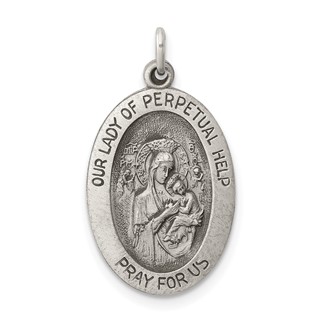 Sterling Silver Our Lady of Perpetual Help Pendants