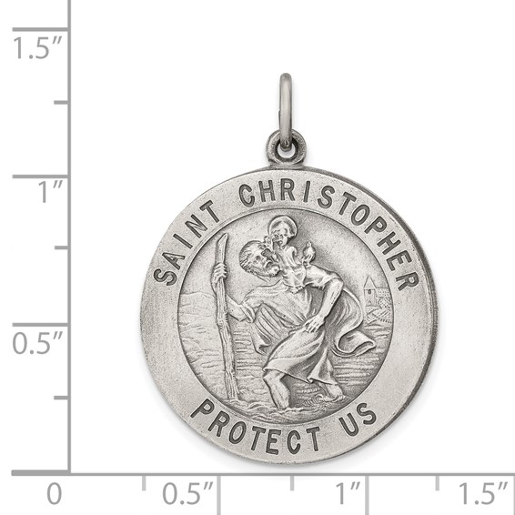 Sterling Silver St. Christopher Pendants