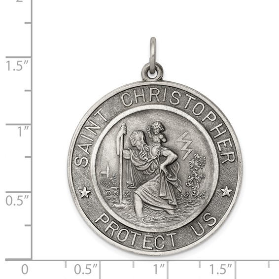 Sterling Silver St. Christopher Pendants