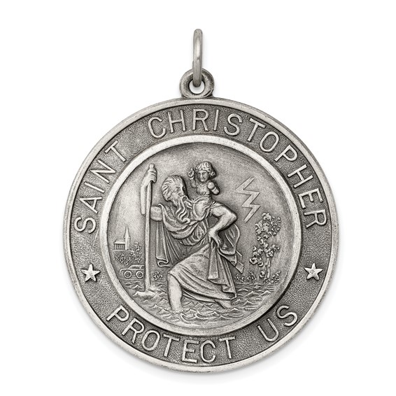 Sterling Silver St. Christopher Pendants