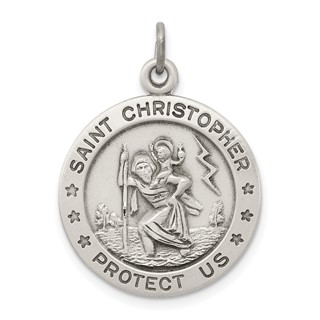 Sterling Silver St. Christopher Pendants