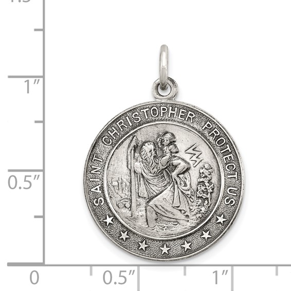 Sterling Silver St. Christopher Pendants