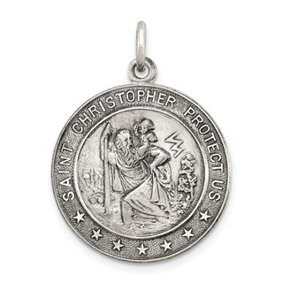 Sterling Silver St. Christopher Pendants