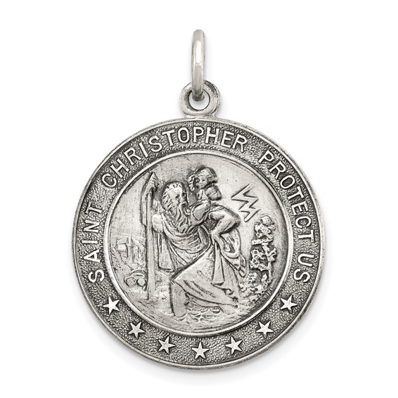 Sterling Silver St. Christopher Pendants