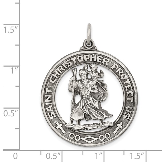 Sterling Silver St. Christopher Pendants
