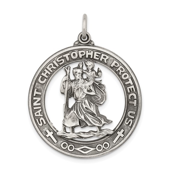 Sterling Silver St. Christopher Pendants