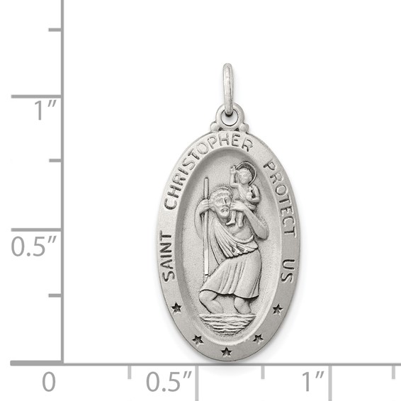 Sterling Silver St. Christopher Pendants