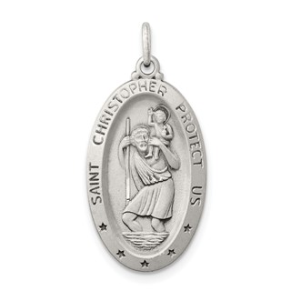 Sterling Silver St. Christopher Pendants
