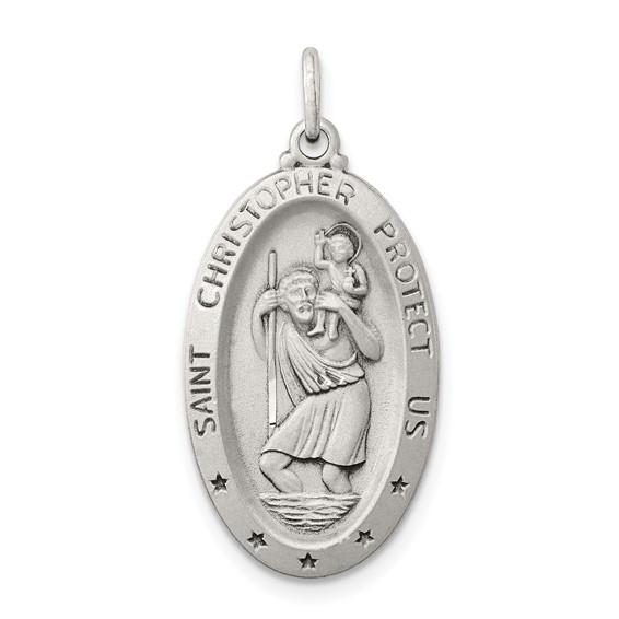 Sterling Silver St. Christopher Pendants