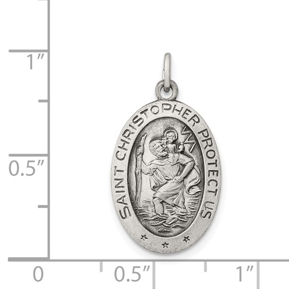 Sterling Silver St. Christopher Pendants