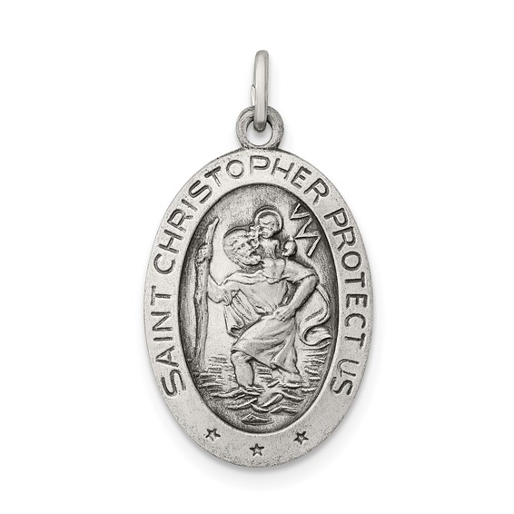 Sterling Silver St. Christopher Pendants