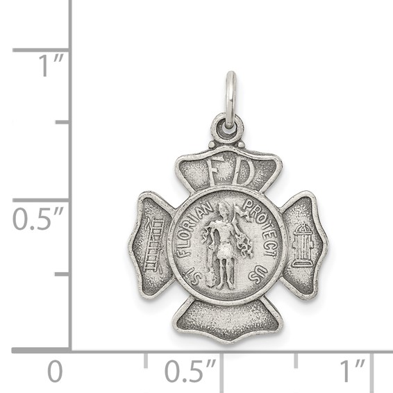 Sterling Silver St. Florian Pendants