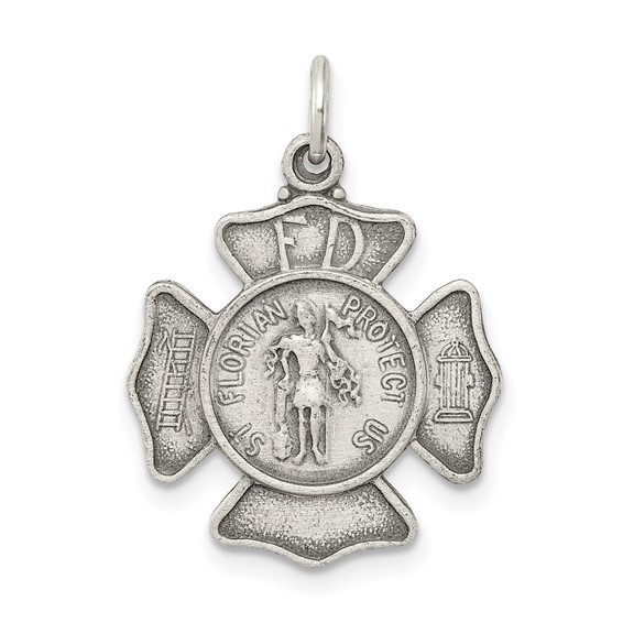 Sterling Silver St. Florian Pendants