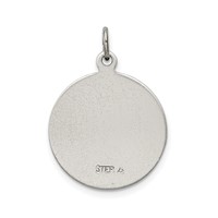Sterling Silver Antiqued Saint Jude Thaddeus Medal view 4