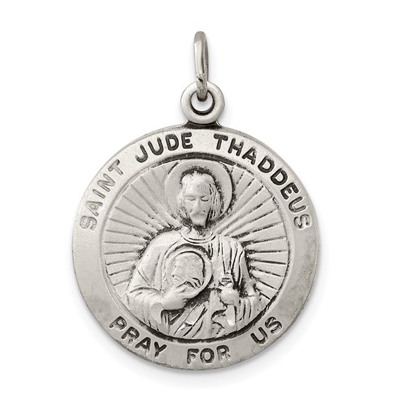 Sterling Silver St. Jude Thaddeus Pendants