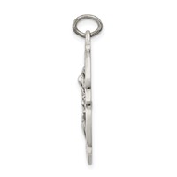 Sterling Silver Antiqued D C St. Michael Badge Medal view 2