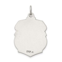 Sterling Silver Antiqued D C St. Michael Badge Medal view 3